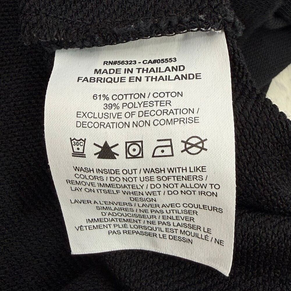 Nike Training Boxy Fit Crewneck Cropped Slouchy Chenille Logo Swoosh Sweat Shirt - Picture 8 of 9